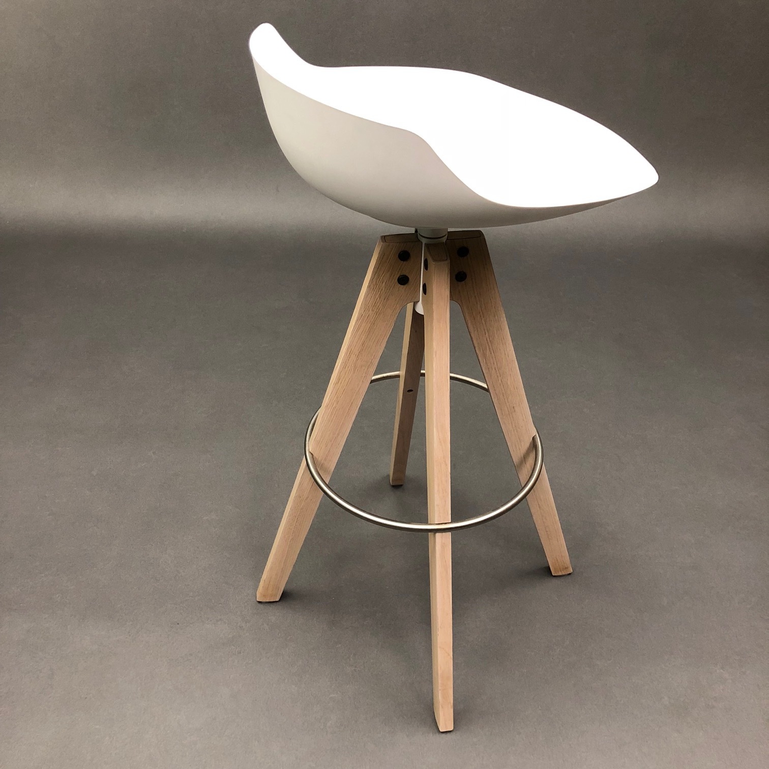 Jean Marie Massaud Mdf Italia Sgabello Tabouret Flow Stool Bois