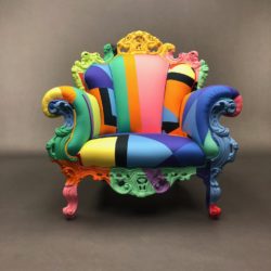 Fauteuil Proust Géometrica Alessandro Mendini Cappellini