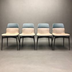 Lot de 4 chaises Barbican Rodolfo Dordoni pour Molteni & C