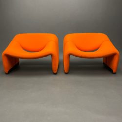 Lot de 2 fauteuils Groovy F598 Pierre Paulin Artifort