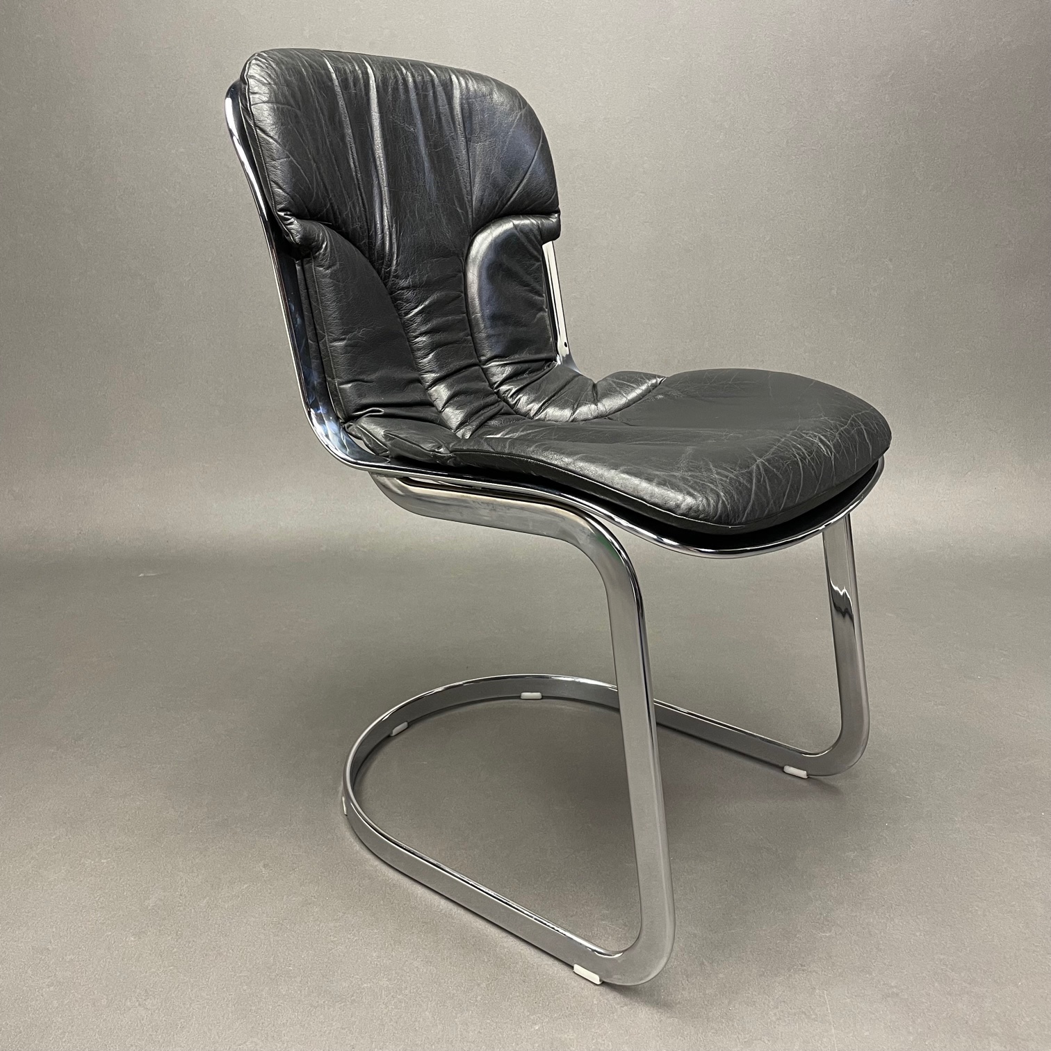 Lot de 6 Chaises Willy Rizzo Cidue Lot de 6 Chaises Willy Rizzo Cidue