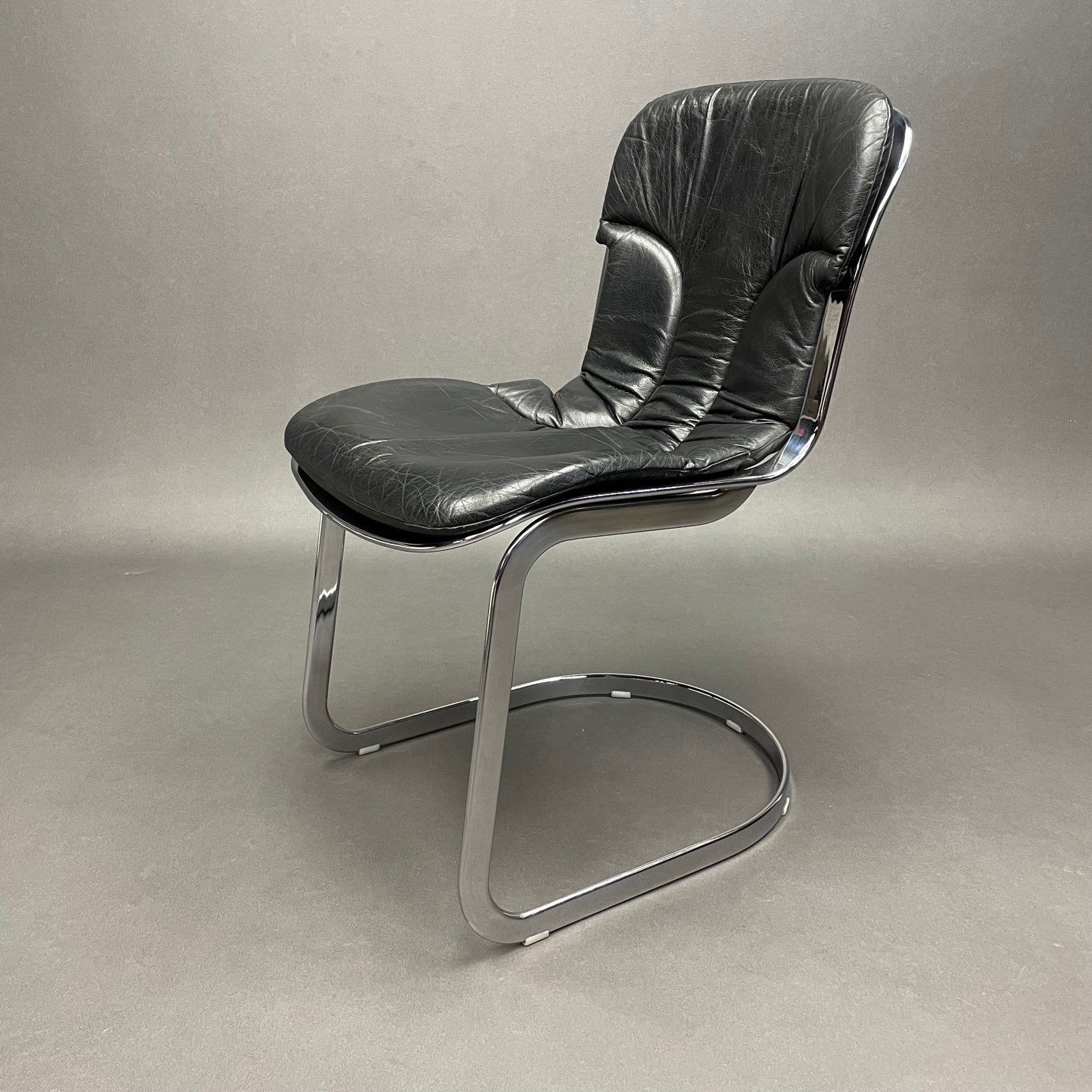 Lot de 6 Chaises Willy Rizzo Cidue Lot de 6 Chaises Willy Rizzo Cidue
