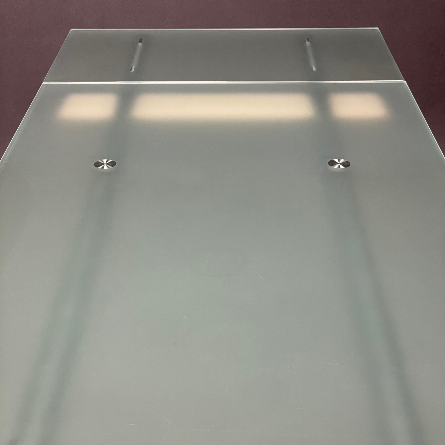 Table Stilt verre dépoli Decoma Design Desalto Table Stilt verre dépoli Decoma Design Desalto
