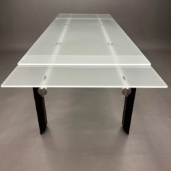 Table Stilt verre dépoli Extra Clair Decoma Design Desalto