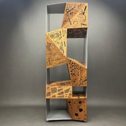 Bibliothèque/sculture  Riddled Totem Steven Holl  Horm