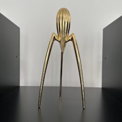 Presse-agrumes Juicy Salif Plaqué Or Serie Limitée et Numerotée Philippe Starck Alessi