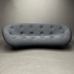 Canapé 3 places Ploum gris R & E Bouroullec Ligne Roset