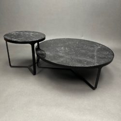 lot de 2 Tables basses Cage Gordon Guillaumier Tacchini