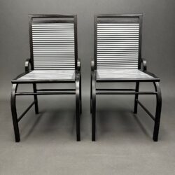 lot de 2 Chaises Liverpool George Sowden Memphis Milano