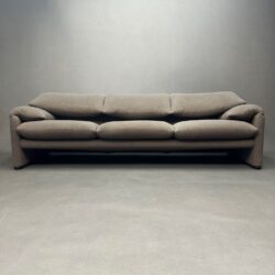 Canapé tissu loden 3 places Maralunga Vico Magistretti Cassina