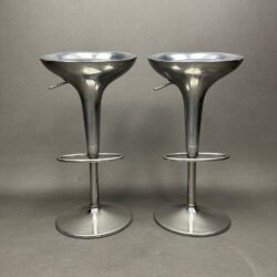 Paire de Tabourets Bombo Fonte aluminium Stefano Giovannoni Magis